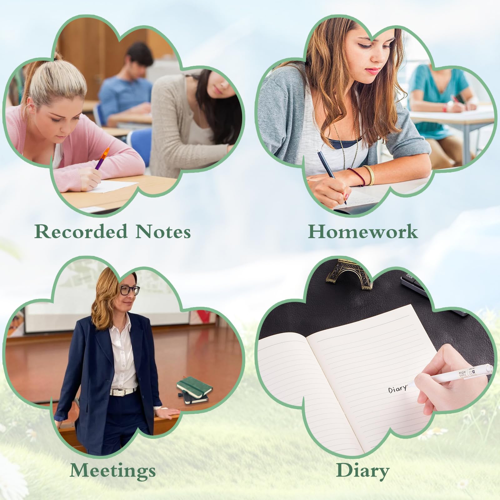 CARNET DE NOTES,A3--A7 Mini Cahier Portable Bloc Notes de Poche PU Couverture Journal Livre CARNET DE NOTES,A3--A7 Mini Cahier Portable Bloc Notes de Poche PU Couverture Journal Livre