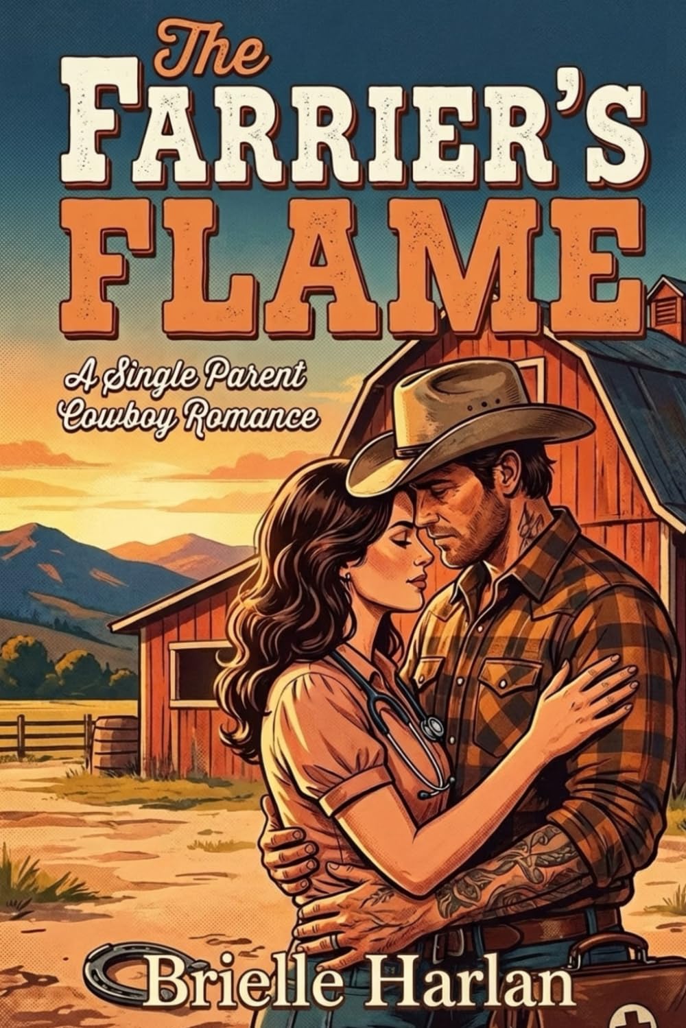 The Farrier's Flame: A Single Parent Cowboy Romance (Blackthorn Ranch)