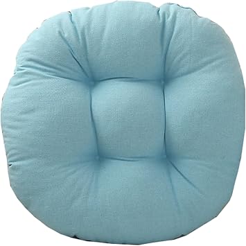 Round Seat Cushion Outdoor for Stools for Chair 18/16 inch Cushion Seat Cushion Soft and Comfortable Office Round Cushion#6,45cm/18inch