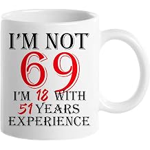 1957 69th Birthday Gifts for Women Men, Turning 69 Years Old Birthday Gift Coffee Mug, Funny 69th Birthday Gifts Ideas - Fathers Day Mothers Day Christmas Birthday for Mom, Dad, Grandma, Grandpa