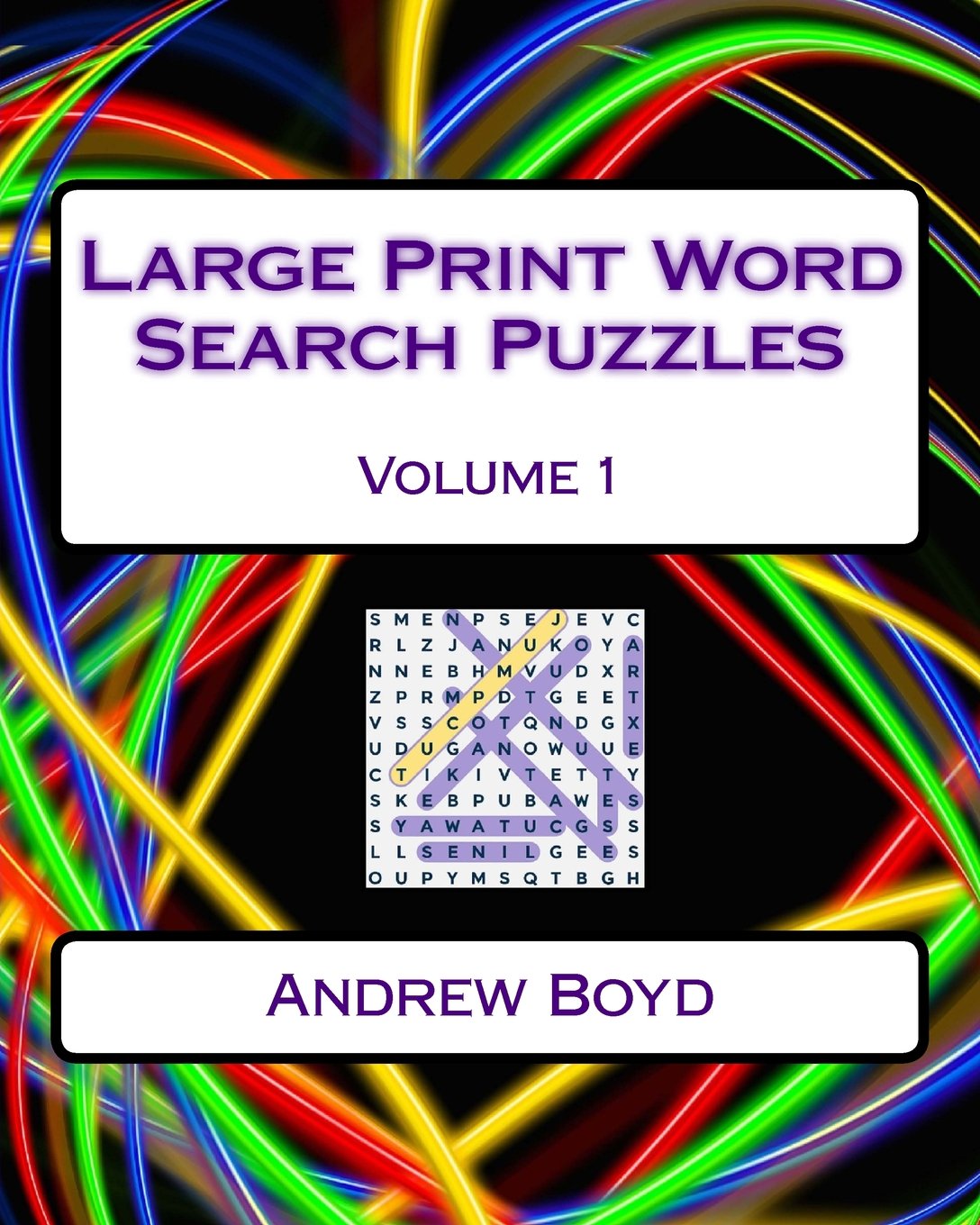 Large Print Word Search Puzzles: Volume 1