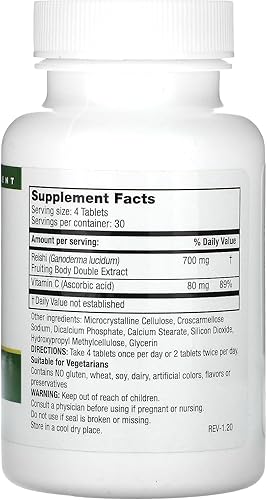 Miniatura 2 de Mushroom Wisdom Súper extracto, Reishi, 120 unidades