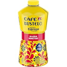 Cafe Bustelo Unsweetened Espresso-Style Iced Coffee, 40 Fl Oz. Bottle