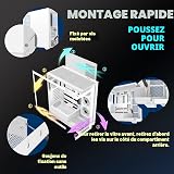 ANSAITE ATX PC Case 7 x 120 mm ARGB PWM Fan Pre-Installed Mid-Tower Gaming PC Case, Full View Double Tempered Glass Computer Case with Type-C, 360 mm Radiator Support - 9