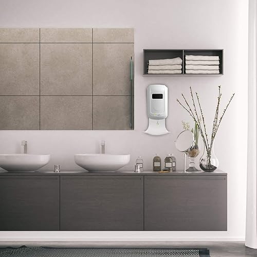 Miniatura 6 de Dispensador de jabón bandeja de goteo para montaje en pared sin contacto, soporte dispensador de jabón, colector de goteo, bandeja de goteo para