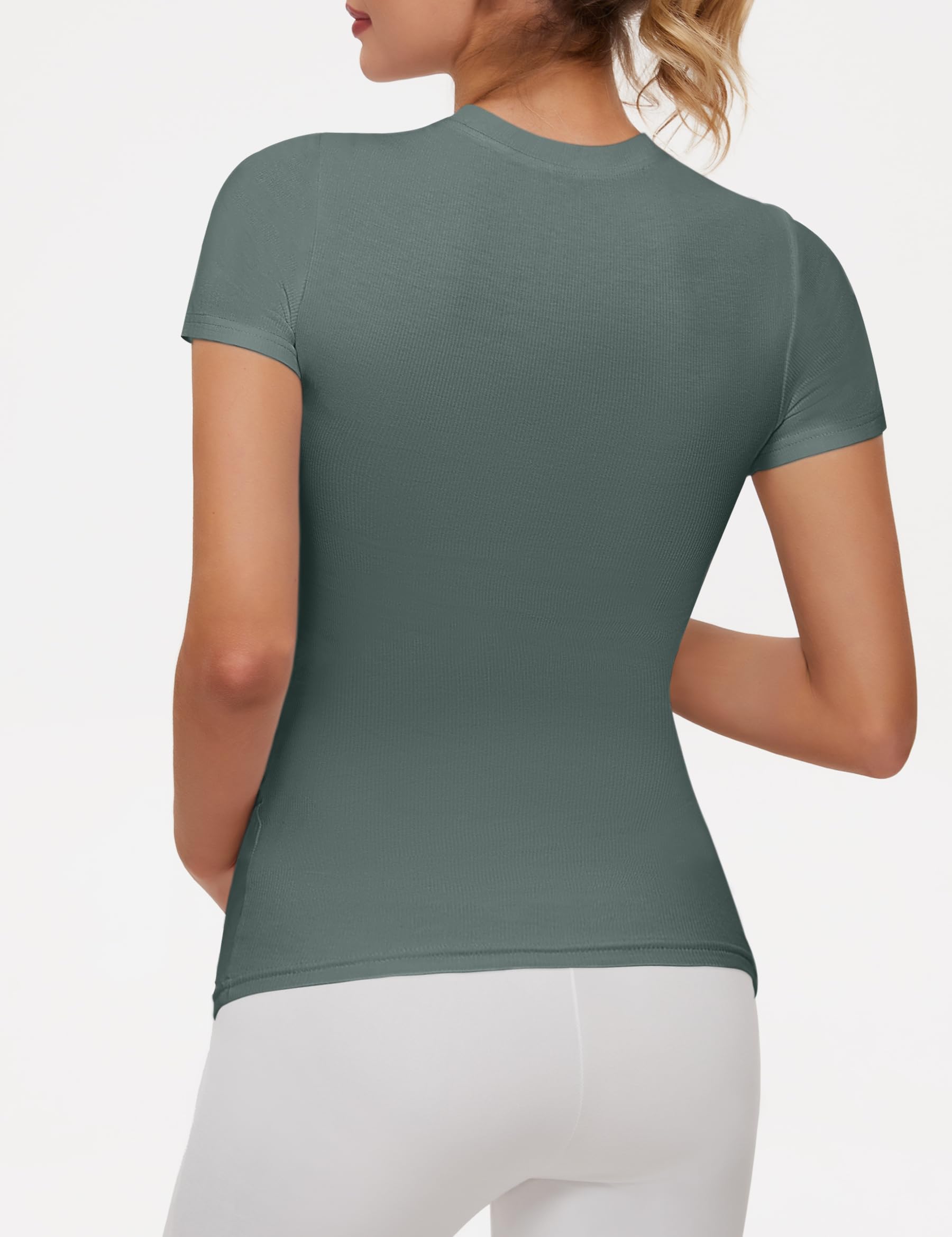 Peauty Umstands-T-Shirts mit Rundhalsausschnitt und kurzen Ärmeln Shirts, vor während nach der Schwangerschaft Kleidung