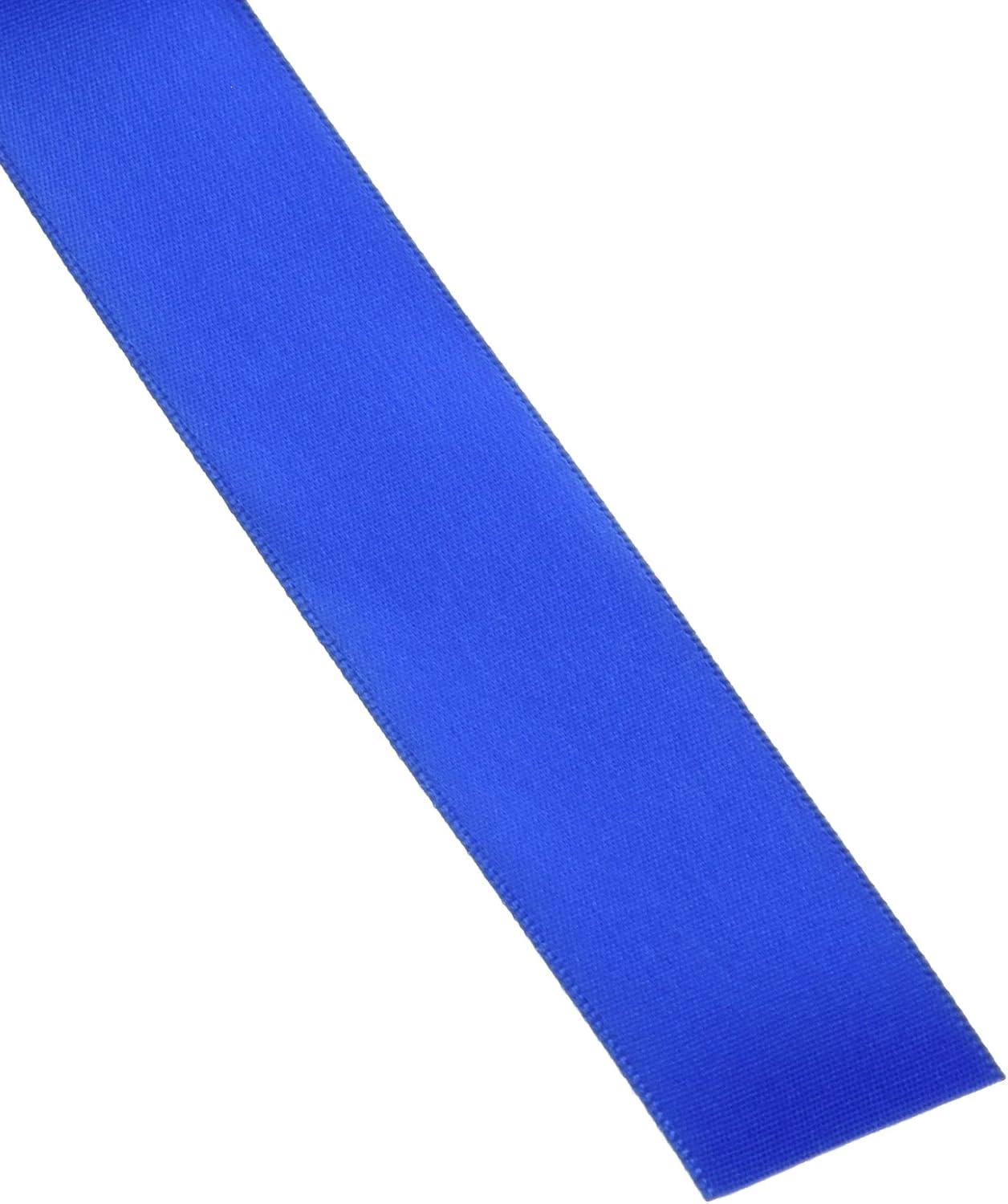 Schiff Ribbons 244-5 7/8-Inch Polyester Single Face Satin Ribbon, 100-Yard, Sapphire