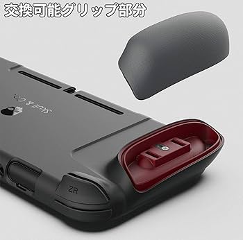 Skull &amp; Co. GripCaseセット：人間工学、交換可能グリップ、各サイズの手に適合し、グリップカバー（ケース含み） - ネオンレッド+ネオンブルー Amazon.co.jp: Skull & Co. GripCaseセット：人間工学、交換可能