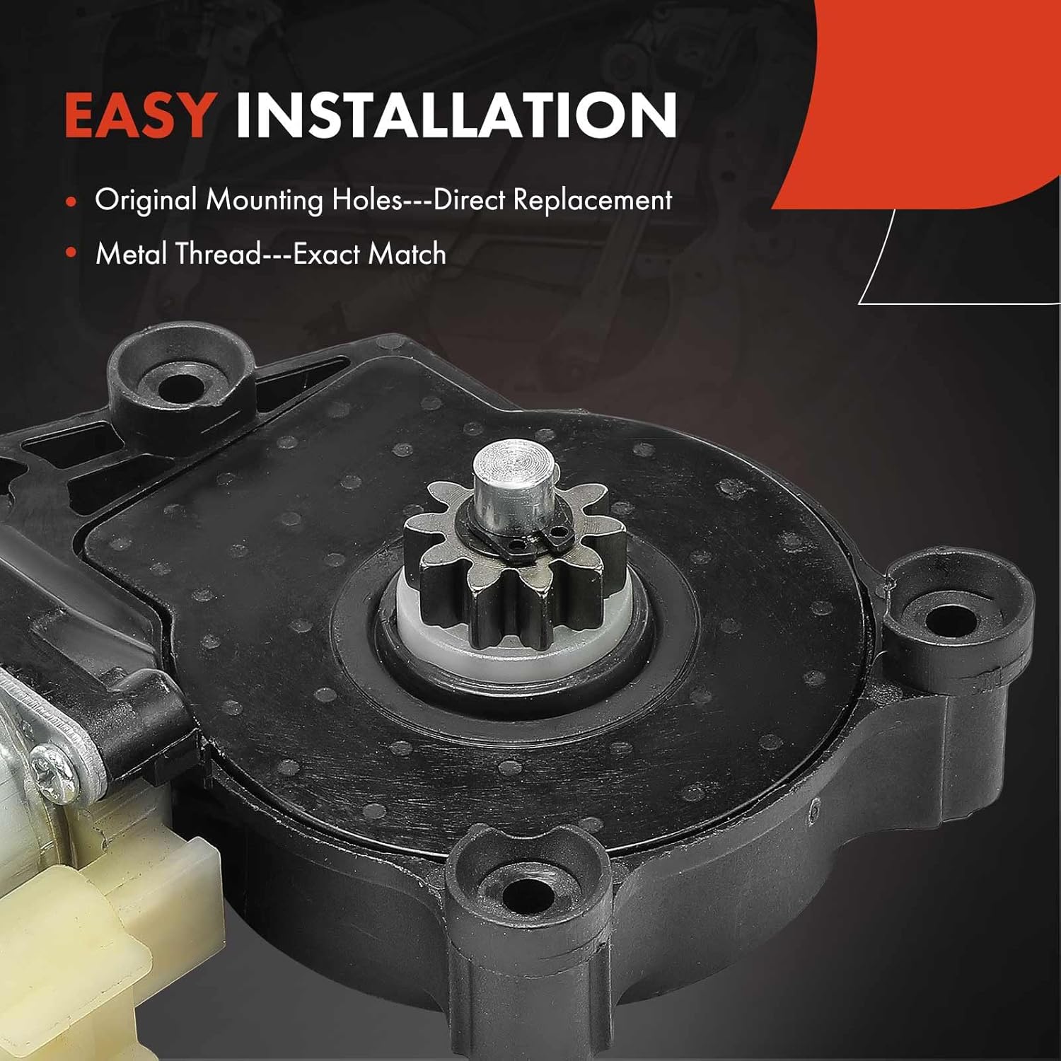 A-Premium Power Window Lift Motor Compatible with Dodge Ram 1500 02-08, Ram 2500 03-09, Ram 3500 03-10, Ram 4500 08-10, Ram 5500 08-10, Front Right Passenger Side