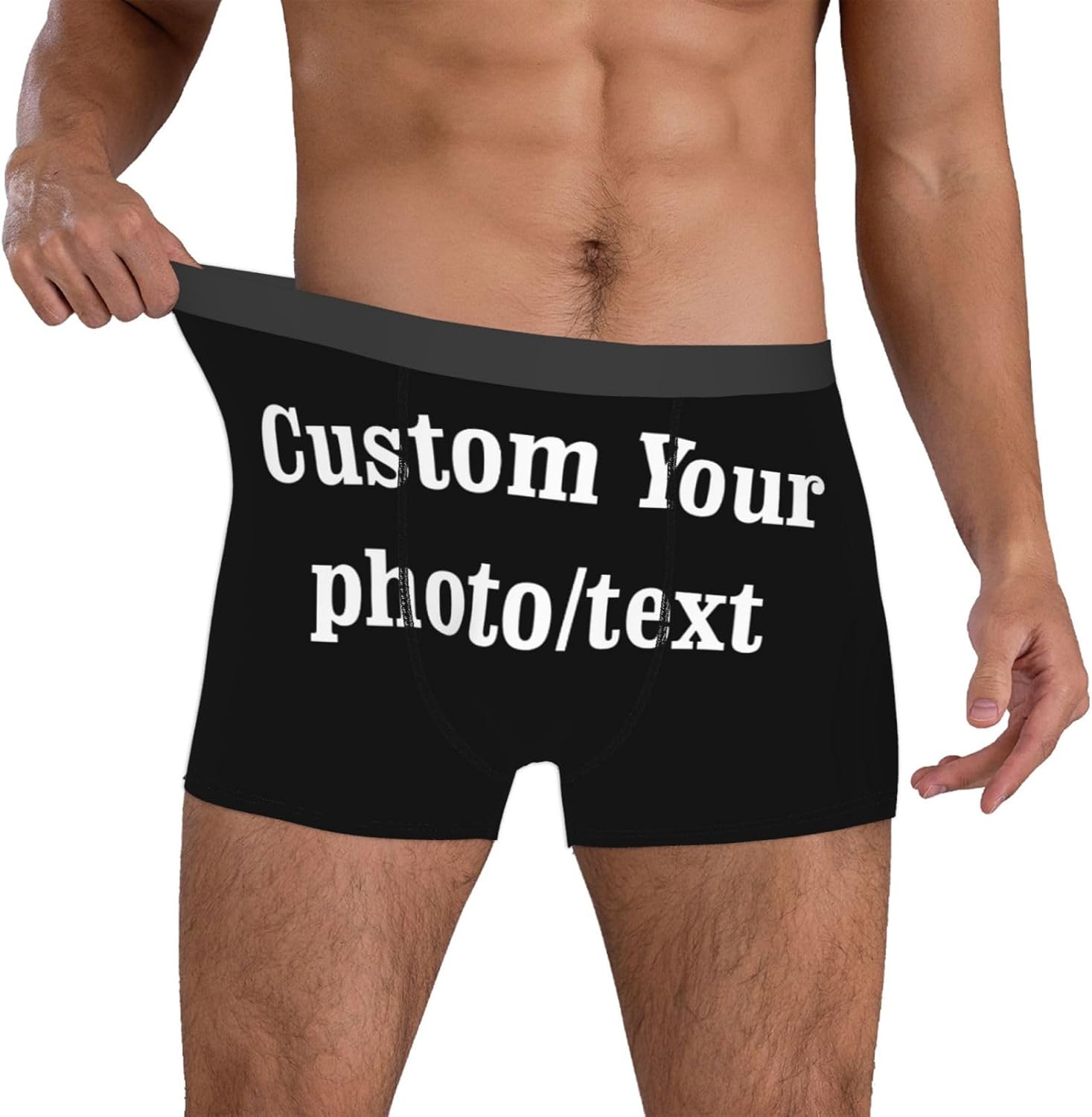 Personalized Boxers for Men Custom Underwear with Face Photo Customized Boyfriend Husband Valentine's Birthday Gifts - Image 4