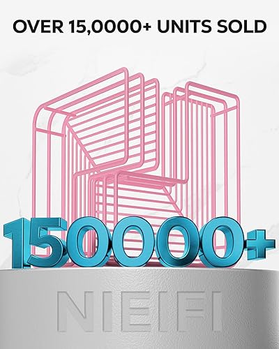 Vista 44 de Nieifi Estante adhesivo de esquina para ducha con ganchos, estante de baño de acero inoxidable a prueba de óxido, soporte para champú sin taladrar