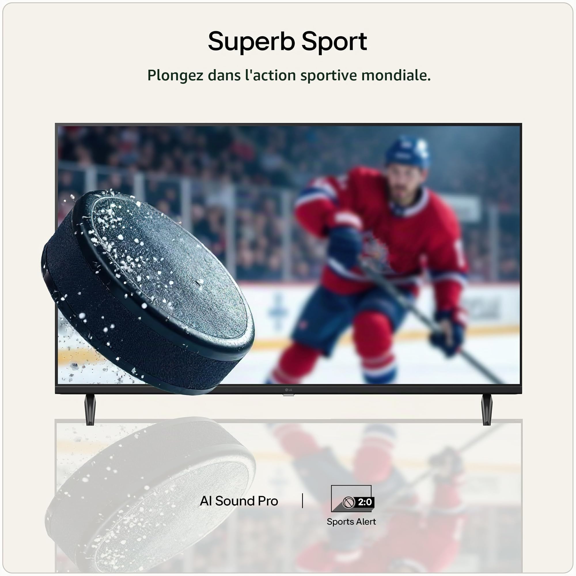 LG TV UHD AI 2026 | 43NU80 | 43'' (108cm)