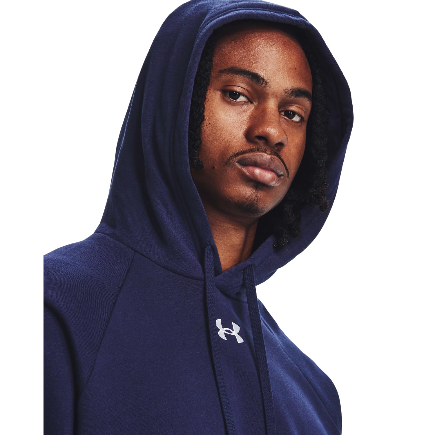 Under Armour, Rival Fleece Po Hoodie, Felpa In Pile, Uomo