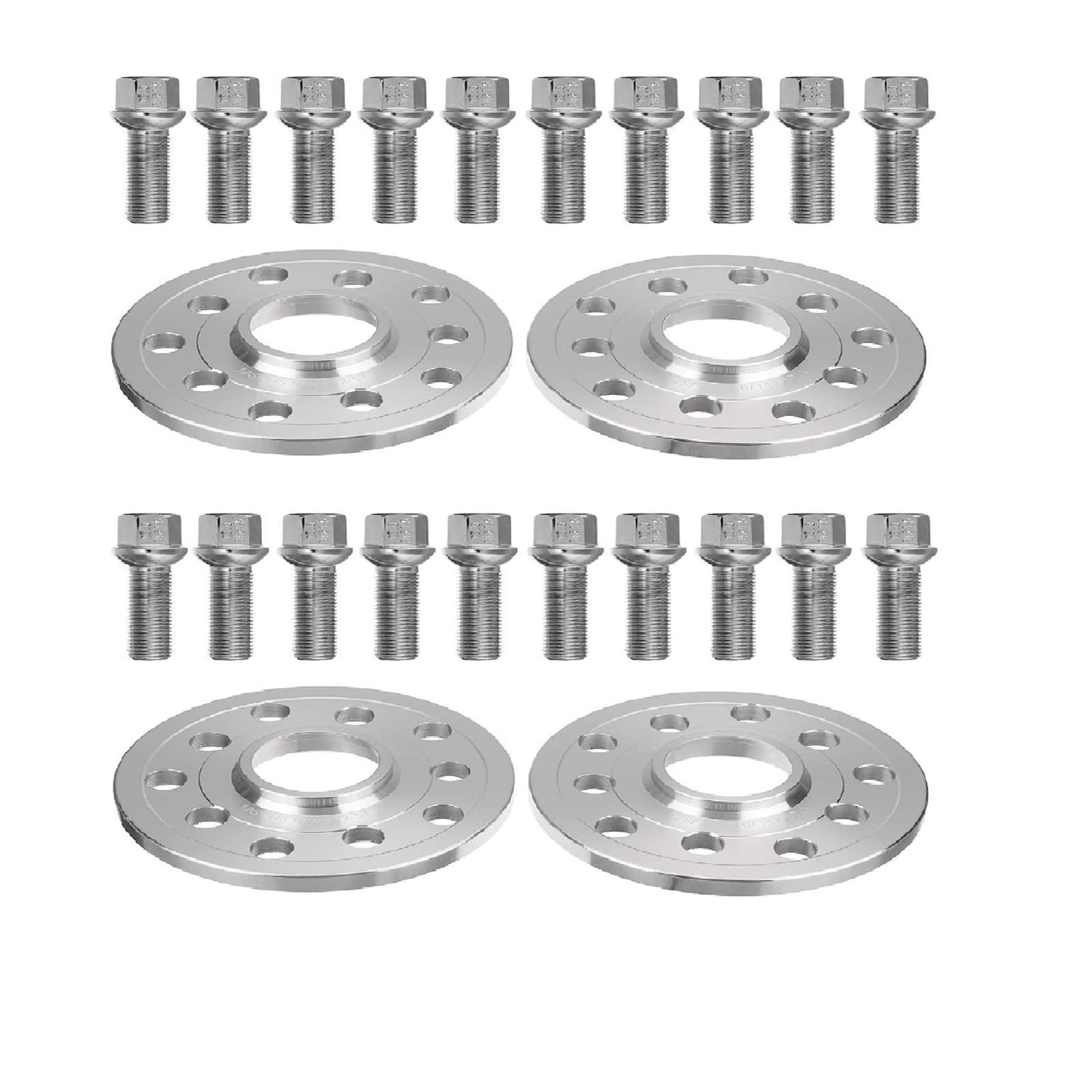 Adaptery dystansowe kół samochodowych 12 mm CB 57,1 mm PCD 5x100