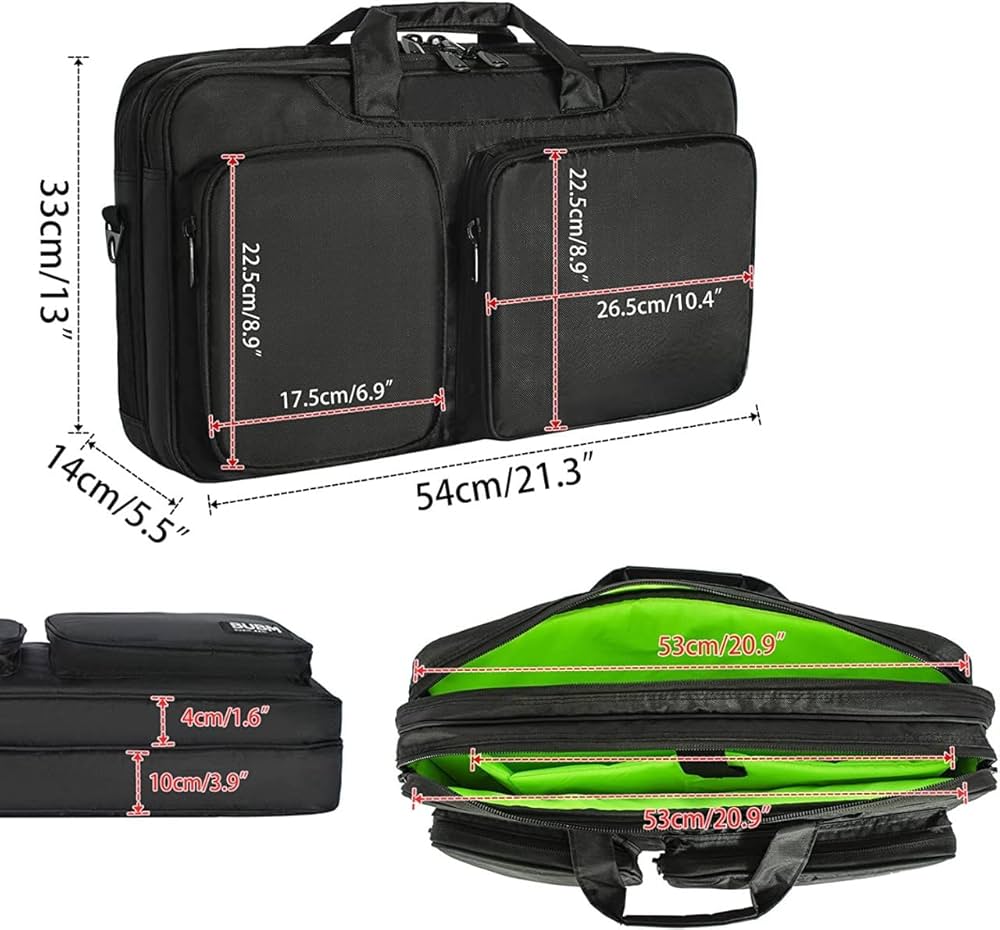 GLOW WINGS Nylon Enterprises Protector Bag Fit For Pioneer Ddj Dj