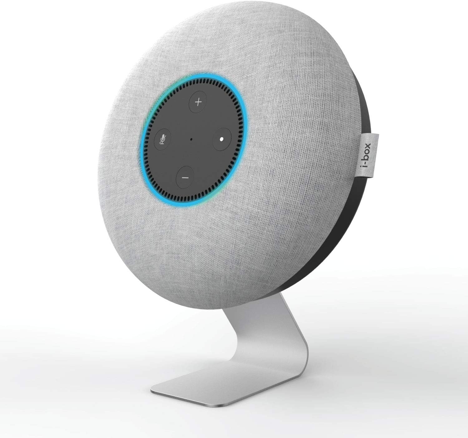 Portable Speaker Dock, i-box Audio Dock for Amazon Alexa Echo Dot (2nd Generation), Echo Dot 2nd Generation Speaker Dock (Chalk)