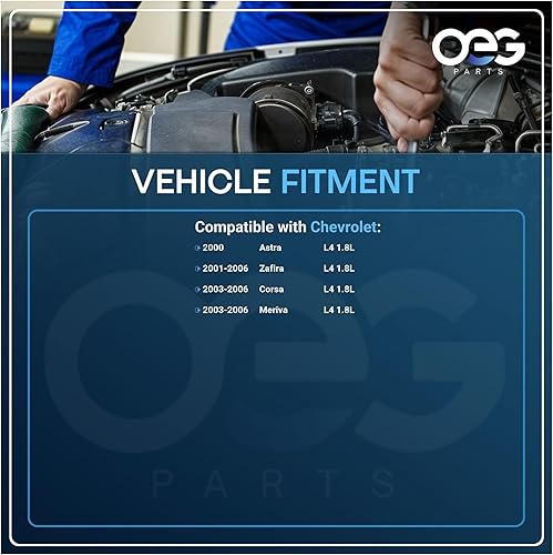 Miniatura 4 de OEG Parts Nuevo alternador compatible con 1998-2005 Opel Astra G Many Applications, 2003-2006 Chevy Corsa Meriva 1.8L, 2001-2006 Zafira 1.8L 9117931