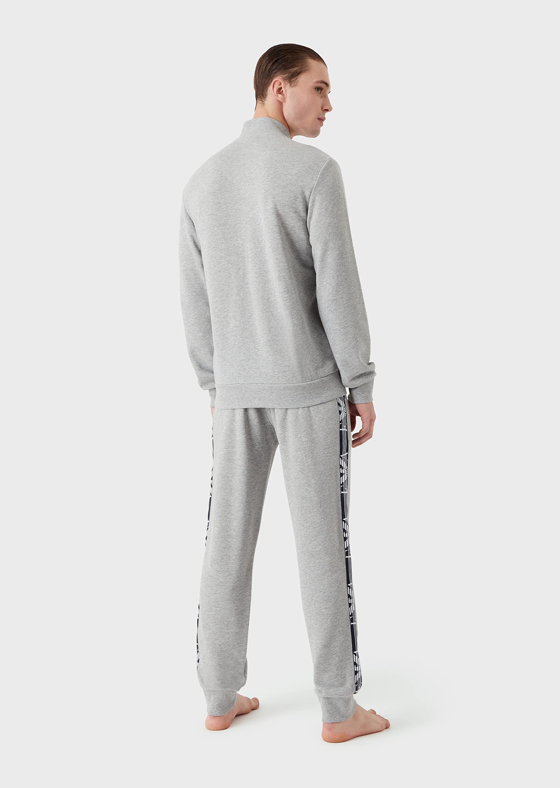 Emporio Armani Men's Iconic Terry Sweater And Trouser Set Sweter+Spodnie Męskie