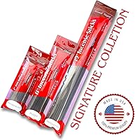 Vista 7 de Varillas de incienso de carbón más exótico de 7 pulgadas de Coco Mango. Aproximadamente 85 a 100 varillas por paquete, longitud de 7 pulgadas, cada