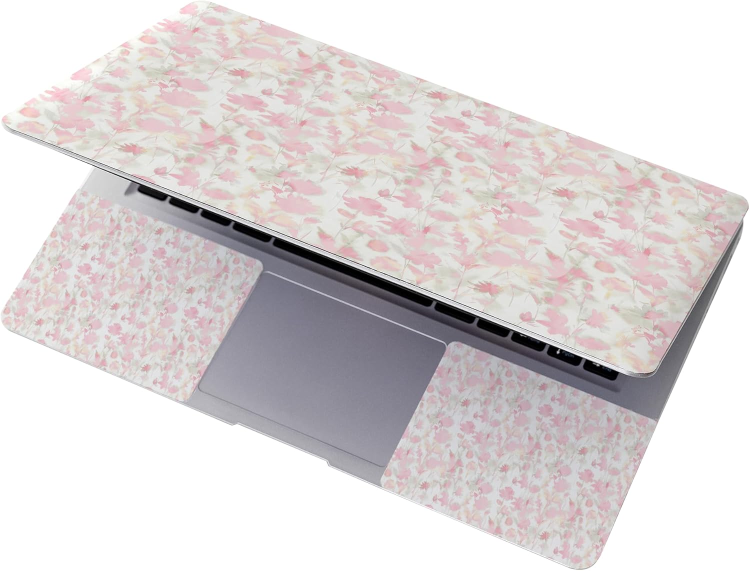 Universal Laptop Skin Protector,Scratch Resistant,Removable Adhesive,Fits Up to 15.6” Laptops - Customizable for Smaller Sizes | Multiple Designs Available (Soft-hued Floral, 15.6 inch) Soft-hued Floral 15.6 inch image 8 of 8 B0F3CN658C