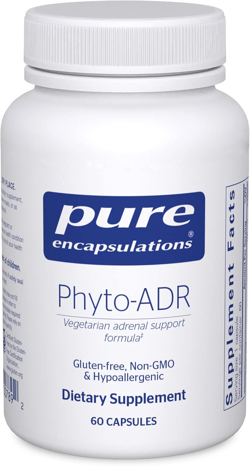 Pure Encapsulations Phyto-ADR | Plant-Based Supplement to Support Adrenal Function and Help Moderate Occasional Stress* | 60 Capsules