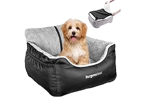 BurgeonNest: Dog Bed for Seamless Car Travel