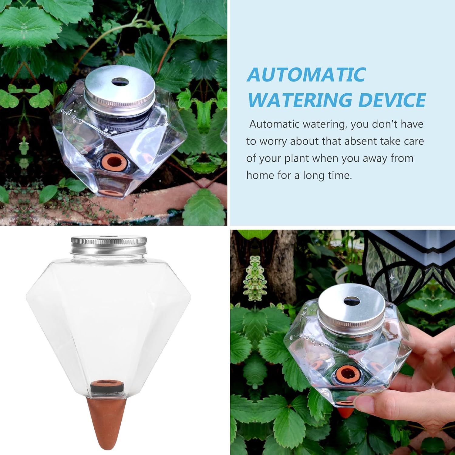 2pcs Creative Automatic Watering Insert for Potted Plants 500ml image 3