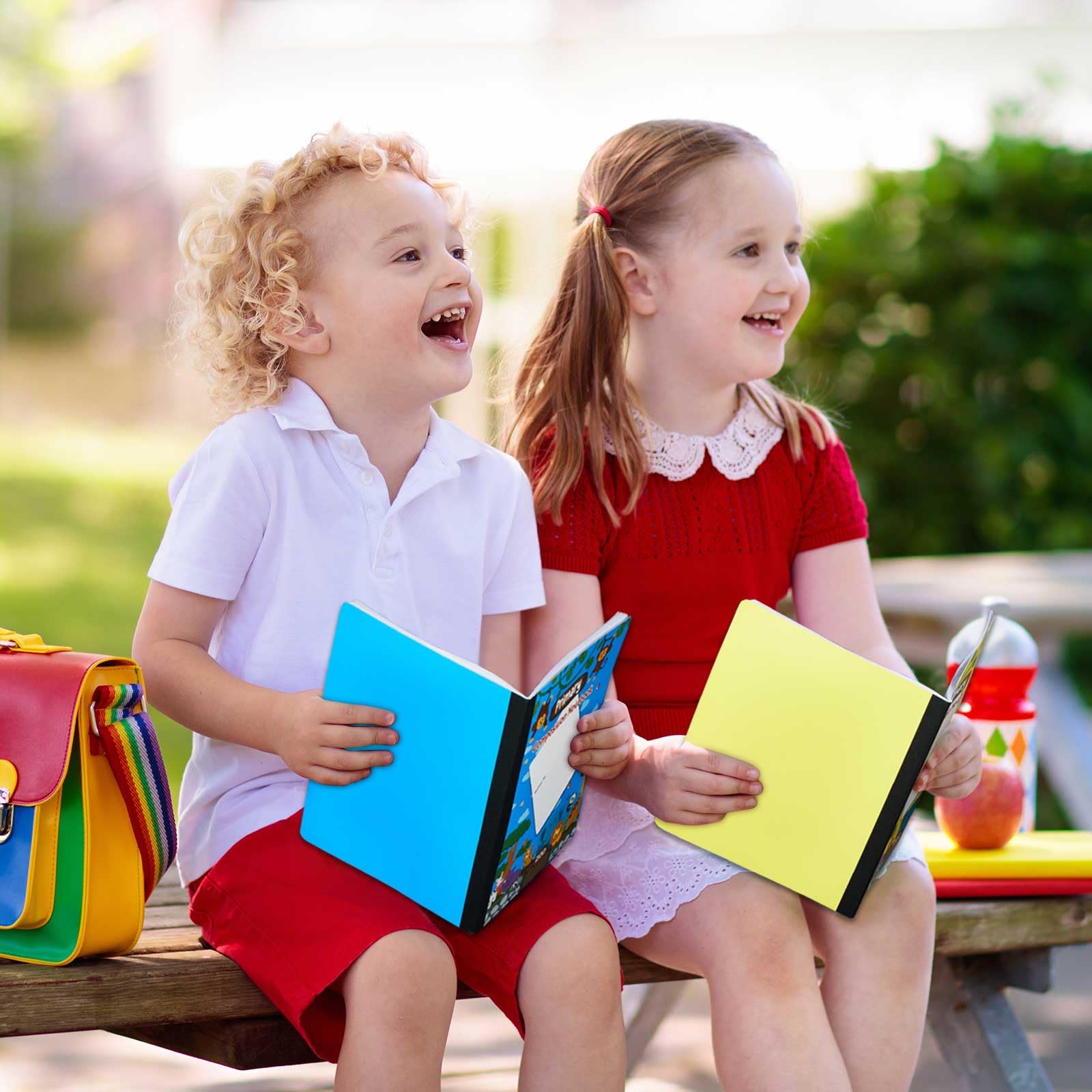 Dunzoom Confezione da 12 quaderni per composizione primaria K-2 con spazio per le immagini, grado pre-K K-2, diario primario, libri di composizione per scrittura a mano, disegno, storia, materiale