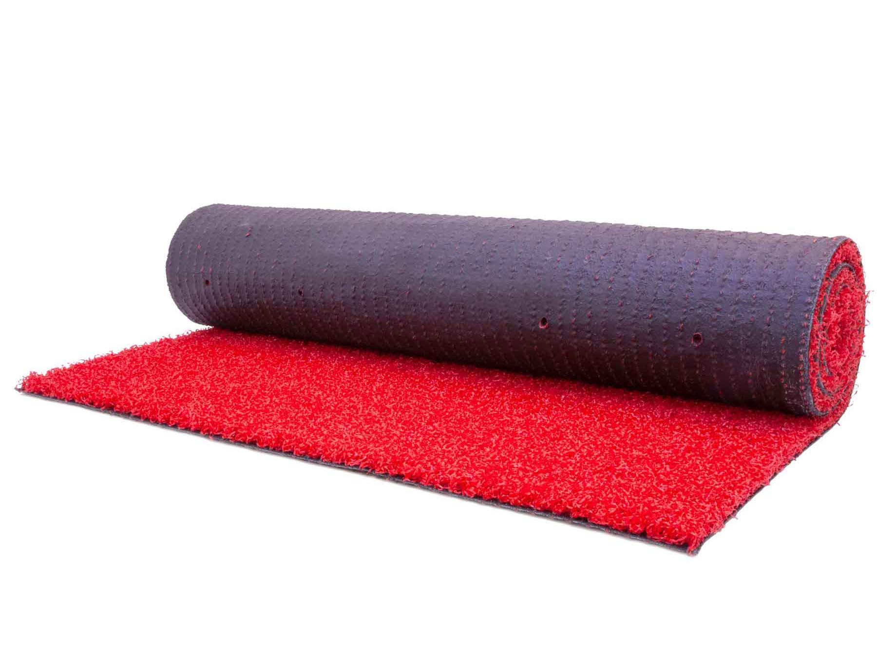 Outdoor Event-Läufer - Rot, 1,00m x 5,00m, Empfangs-Teppich, Robuster Hochzeits- und Eventteppich für Außen
