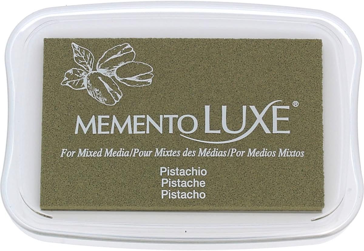 Tsukineko Memento Luxe Mixed Media Inkpad, Pear Tart