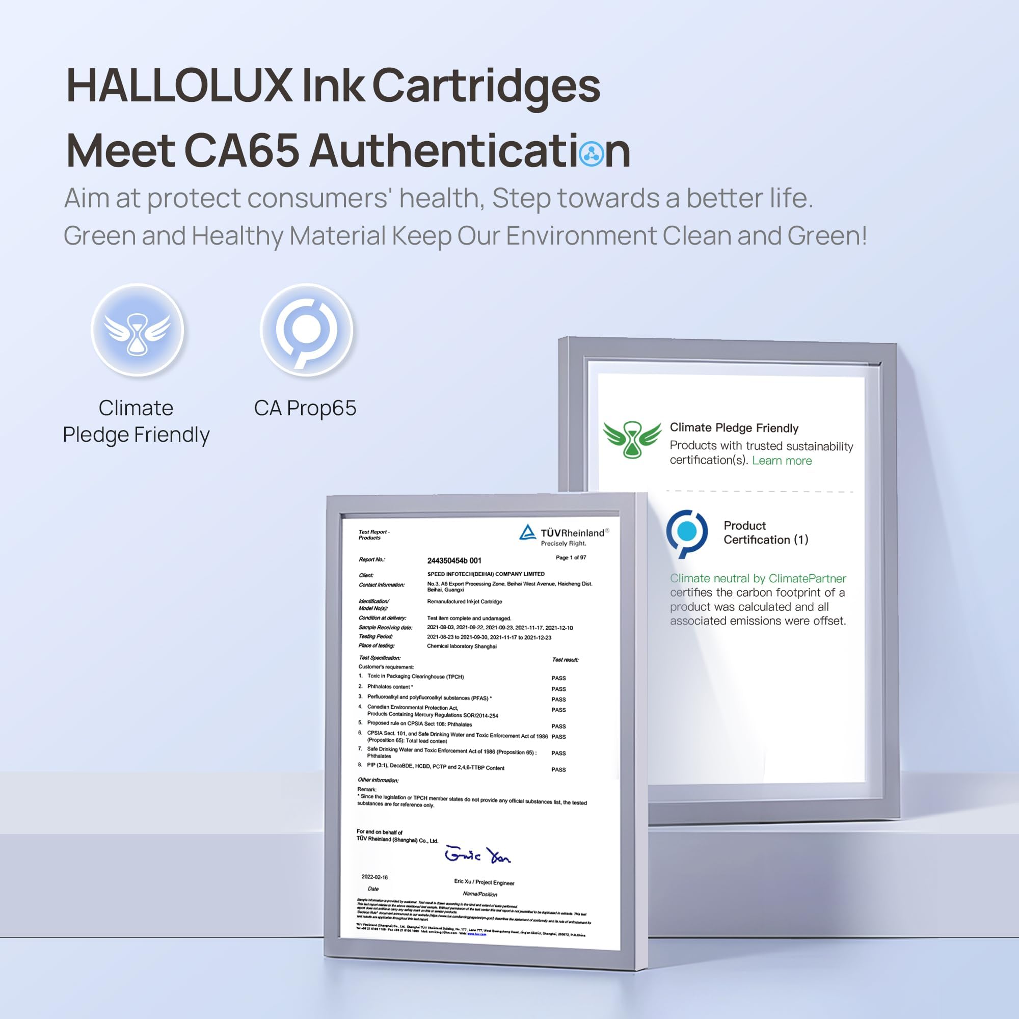 HALLOLUX Lot de 4 cartouches d'encre 910XL pour imprimantes HP 910 XL | Lot de cartouches d'encre HP 910XL compatibles avec imprimante Officejet Pro 8025 8030 8035 8028 8020 8010 8015 8018 8022