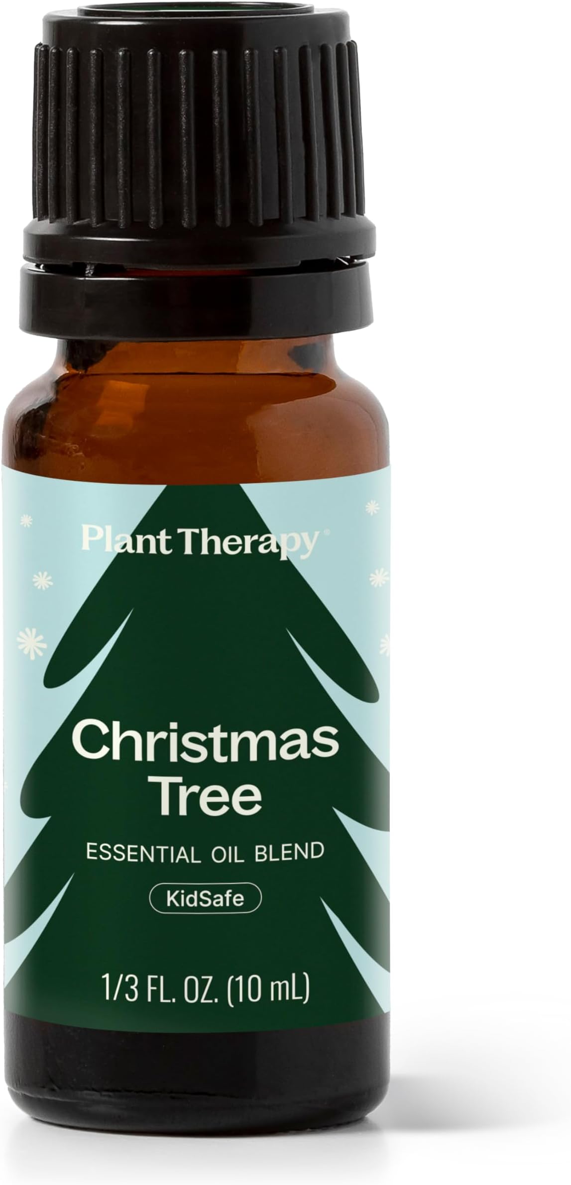Christmas Tree Holiday Essential Oil Blend, for Essential Oil Diffuser, DIY Candles, Room Spray, Bath Salts, Gifts & More, 100% Pure, Undiluted, Natural, 10 mL (1/3 oz)