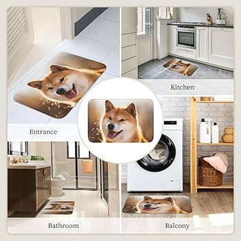 Amazon | 玄関マット 柴犬 犬柄 萌え かわいい バスマット 足ふき Amazon | 玄関マット 柴犬 犬柄 萌え かわいい バスマット 足ふき