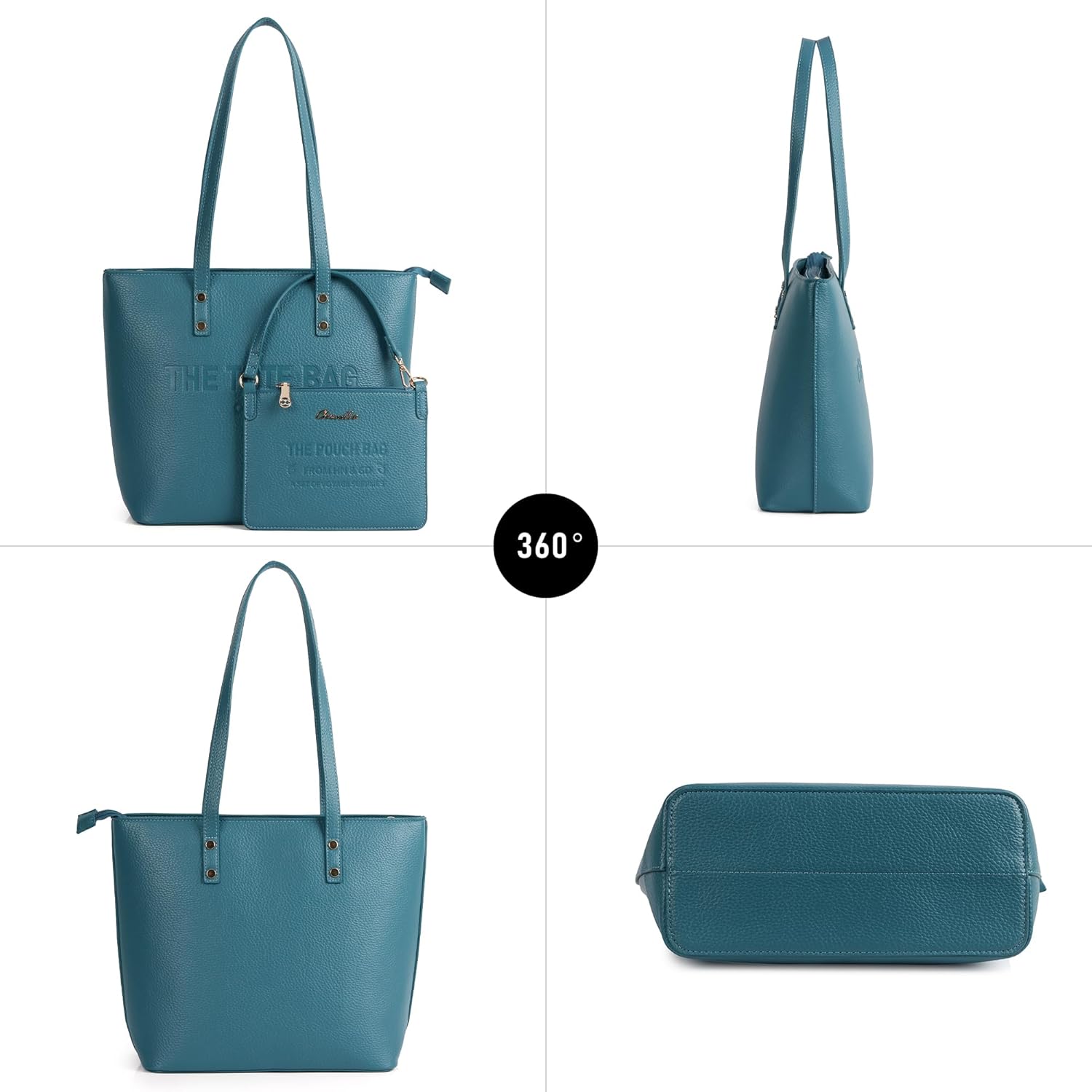 Chinllo Tote Bag for Women, Medium Top Handle Handbags Purse
