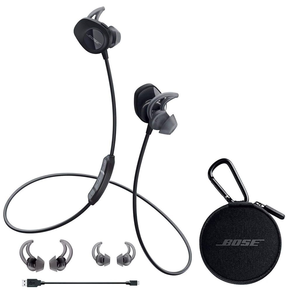 Bose SoundSport in-ear headphones ケース付き Fone de Ouvido Bose Soundsport Wireless In-Ear Preto