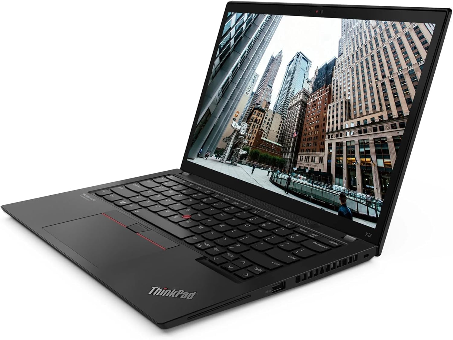 Lenovo ThinkPad X13 Ordinateur Portable, 13.3" FHD, AMD Ryzen5 4650u Processeur, 16 Go de RAM, 512 Go de SSD, Clavier QWERTY EU, Win11 Pro (Reconditionné)