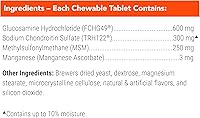 Vista 6 de Nutramax Cosequin - Suplemento para la salud de las articulaciones para perros, contiene glucosamina para perros, además de condroitina y MSM, apoya