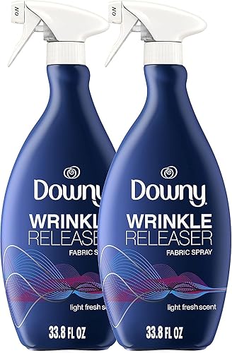 Suavizador de arrugas Downy Plus ligero aroma fresco 338 onzas líquidas paquete de 2