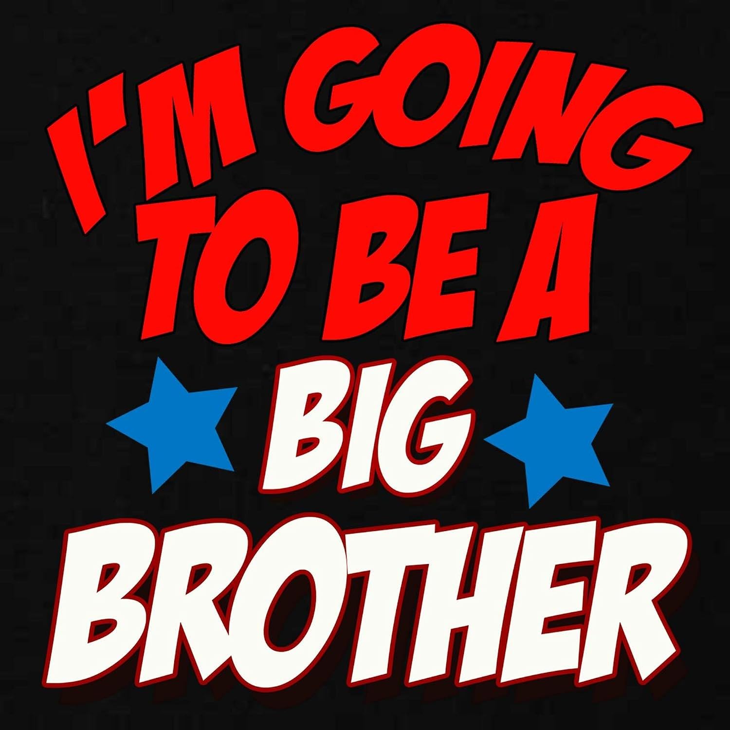 CafePress Im Going to Be A Big Brother T Shirt Kids Dark Cotton T-Shirt