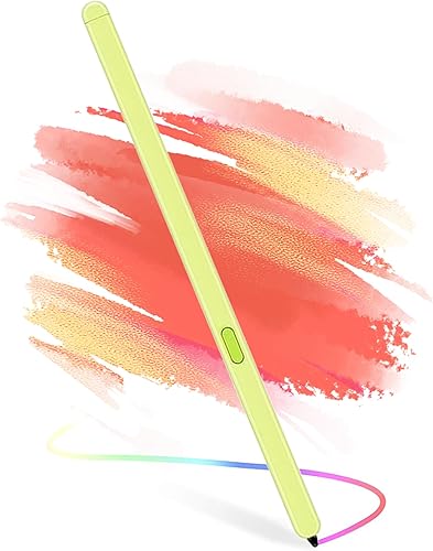 Compatible con Samsung Galaxy Z Fold5 Slim S Pen, nuevo Compact S Pen, lápiz capacitivo de niveles de presión 4096 (verde)