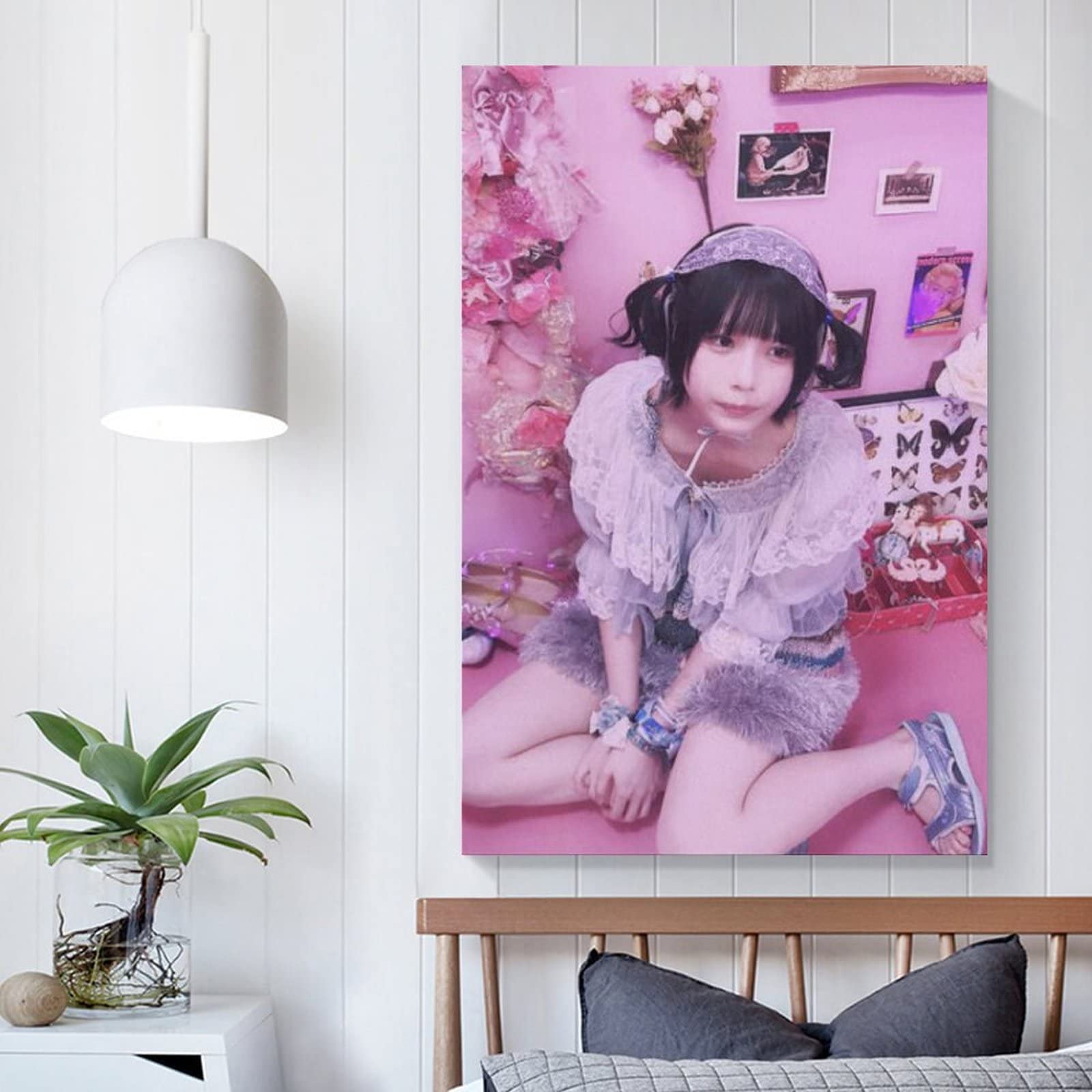 Amazon｜あのちゃん写真ビキニ壁飾りポスター キャンバス 芸術