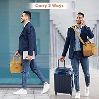 Vista 202 de Lifewit Bolsa de Almuerzo Mediana Aislada Caja de Almuerzo Hielera Suave Bolsa Refrigerante para Adultos Hombres Mujeres, Gris 12 Latas (9L)