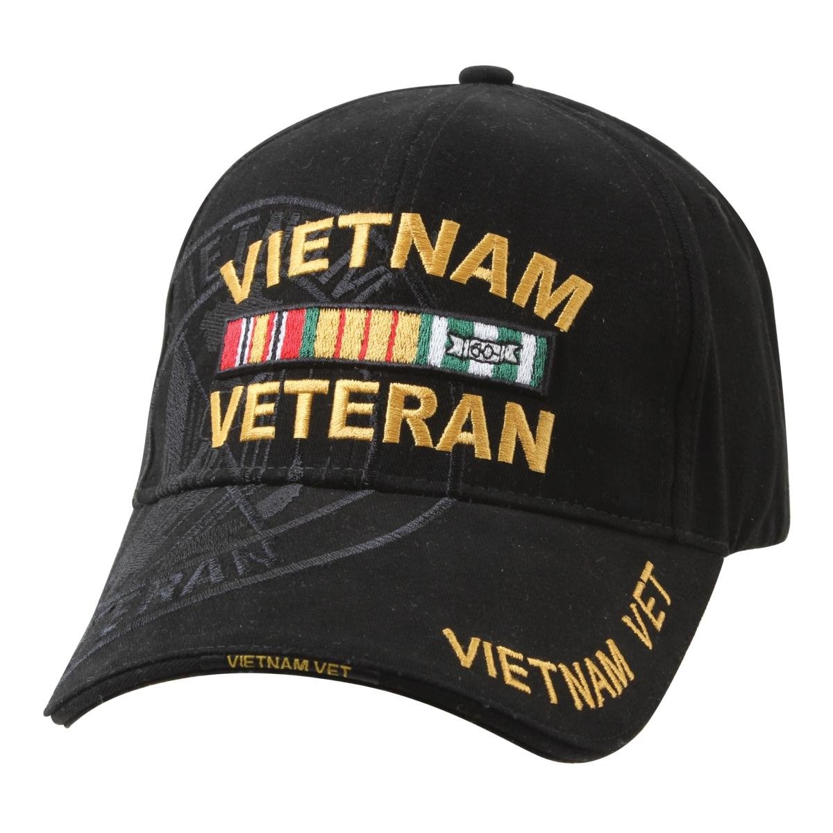 Rothco Mens Deluxe Low Profile Shadow Cap - Vietnam Veteran