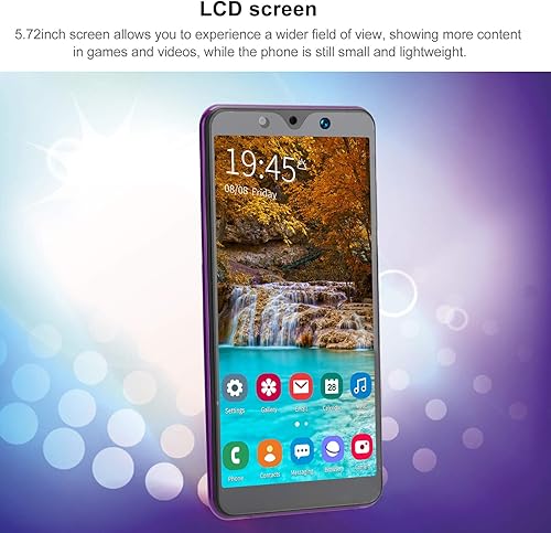 Miniatura 3 de Ejoyous Note30 Plus Smartphone, teléfono celular desbloqueado con pantalla completa HD de 5.72 pulgadas, doble tarjeta de teléfono inteligente de