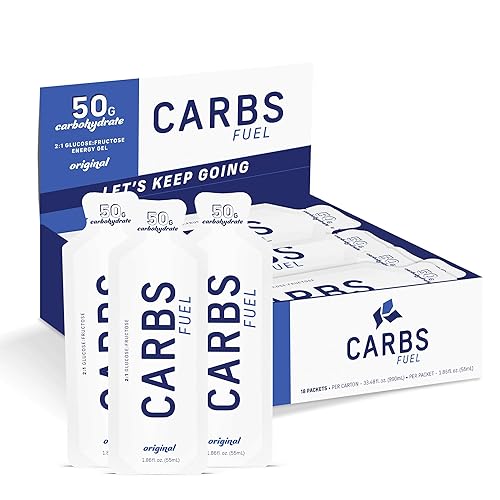 Original 50g Energy Gel - 50g Carbs Per Gel -