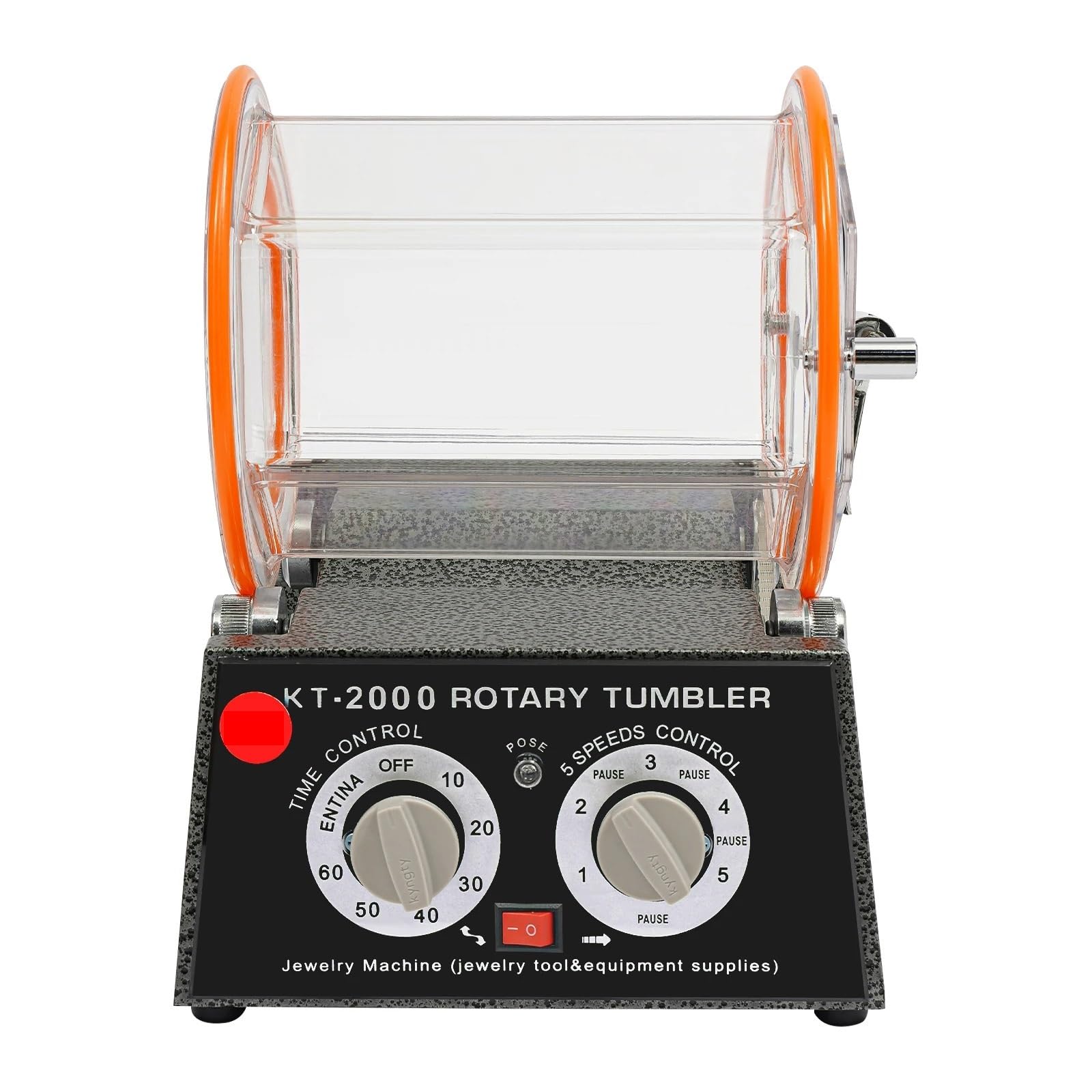 JVDDI 150W Polishing Machine Rotary Tumbler Polisher 3000rpm Gold Silver Jewelry Drum Polishing Machin