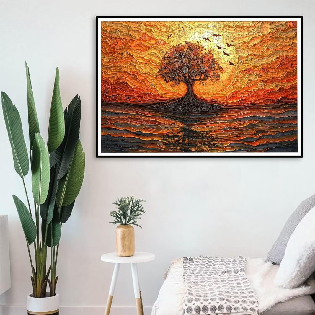 Puzzle Albero della Vita, Puzzle 2000 Pezzi Adulti per Decor, Regalo -8706