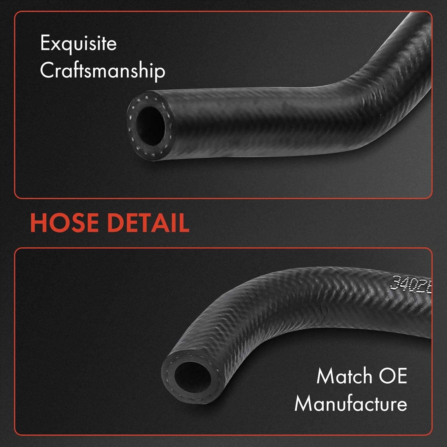 A-Premium Power Steering Return Hose Line Assembly Compatible with Nissan Altima 2002 2003 2004 2005 2006, L4 2.5L, Cooler To Reservoir