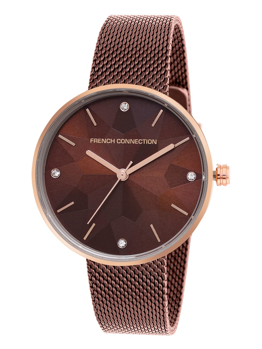 French Connection Analog Brown Dial Womens Watch-FCN00015D (B0B2JYTH6Q) Amazon Price History, Amazon Price Tracker
