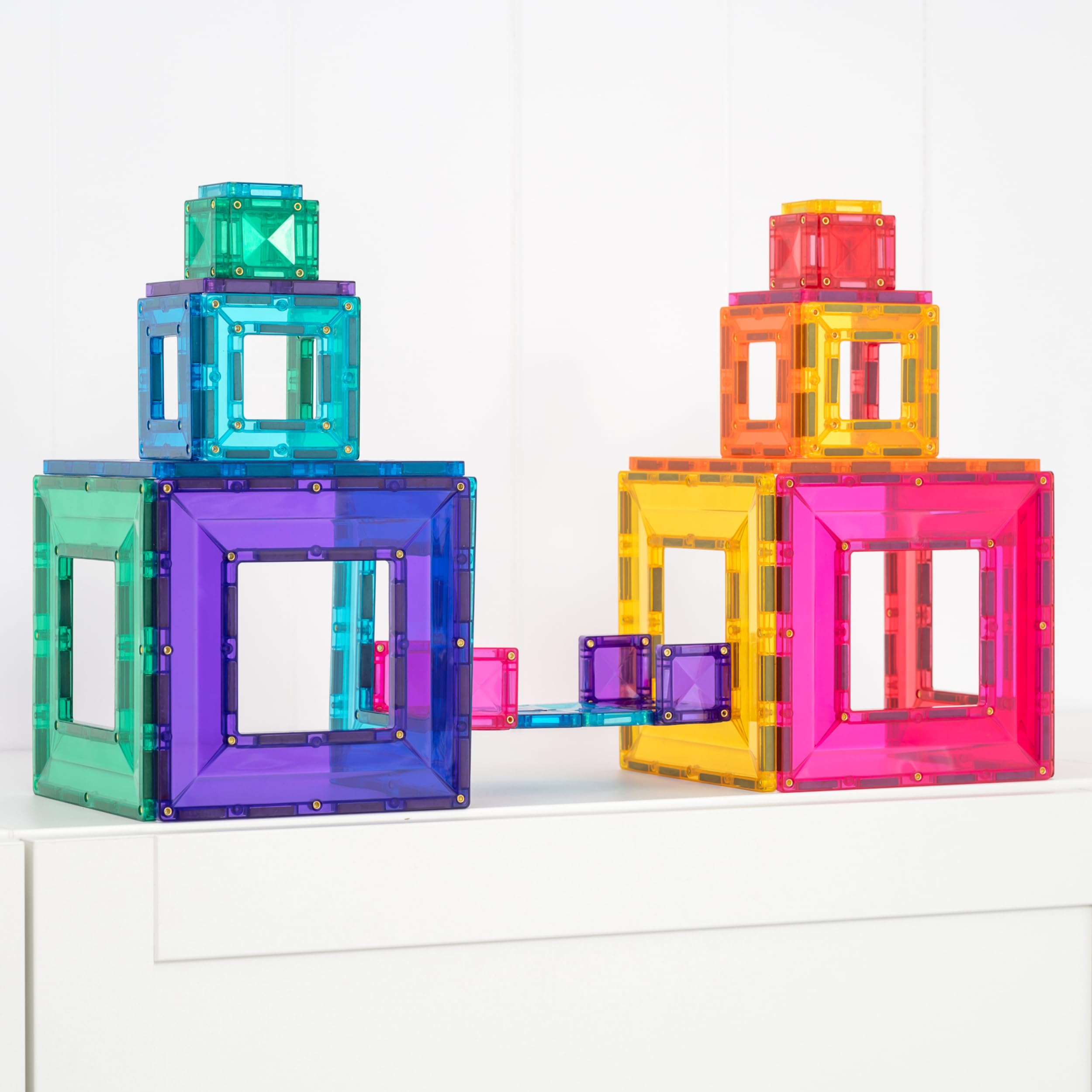 CONNETIX Magnetbausteine Bright Portal Paket, 48 Stück
